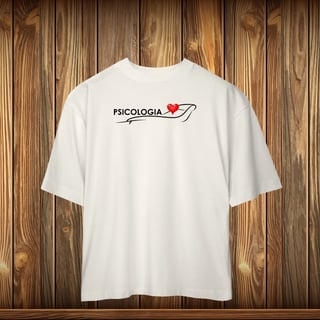 Nome do produto Oversized - PSICOLOGIA - LOVE