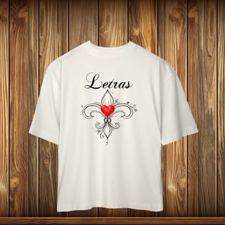 Nome do produto Oversized - LETRAS - LOVE