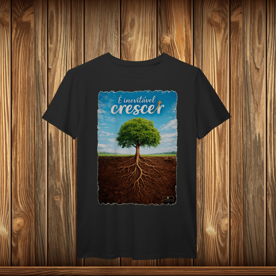 T-Shirt Prime - É INEVITÁVEL CRESCER
