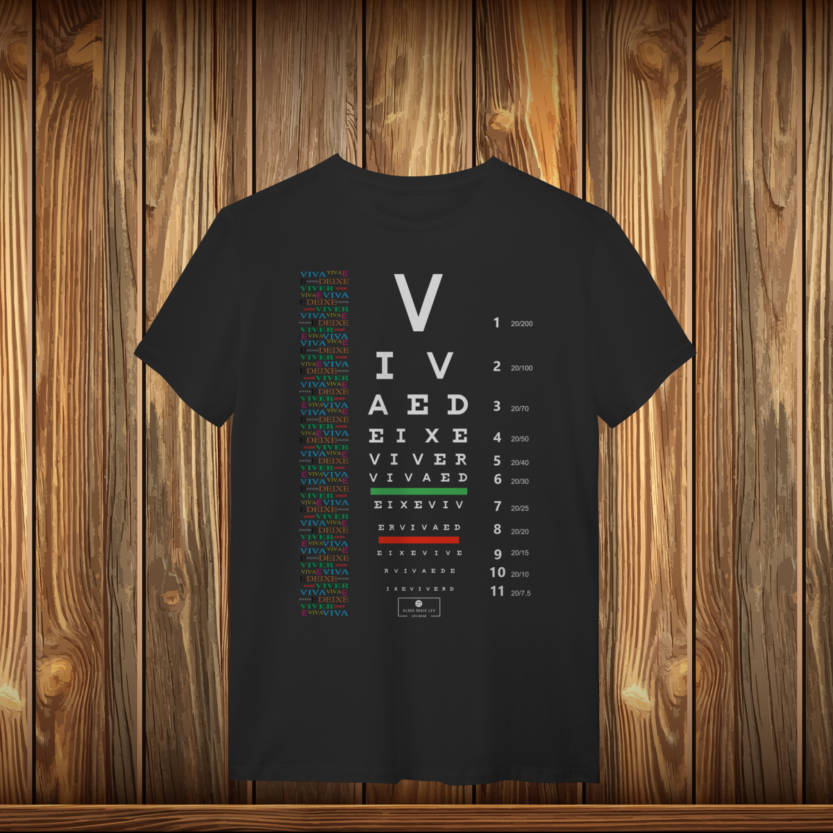 Nome do produto: T-Shirt Quality - TESTE SUA VISÃO