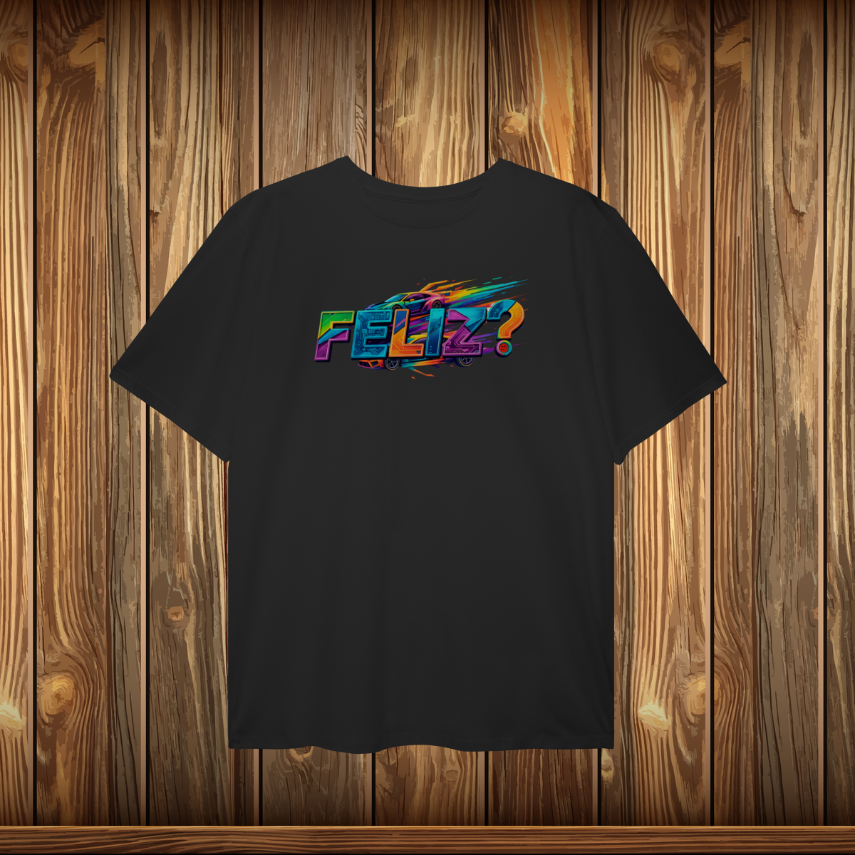 Nome do produto: Plus Size - FELIZ (car)