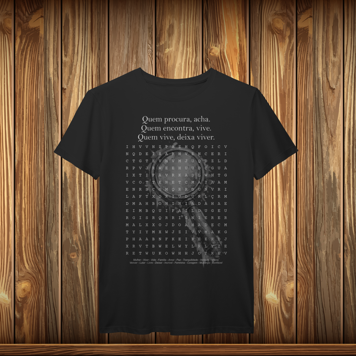 Nome do produto: T-Shirt Prime - QUEM PROCURA ACHA