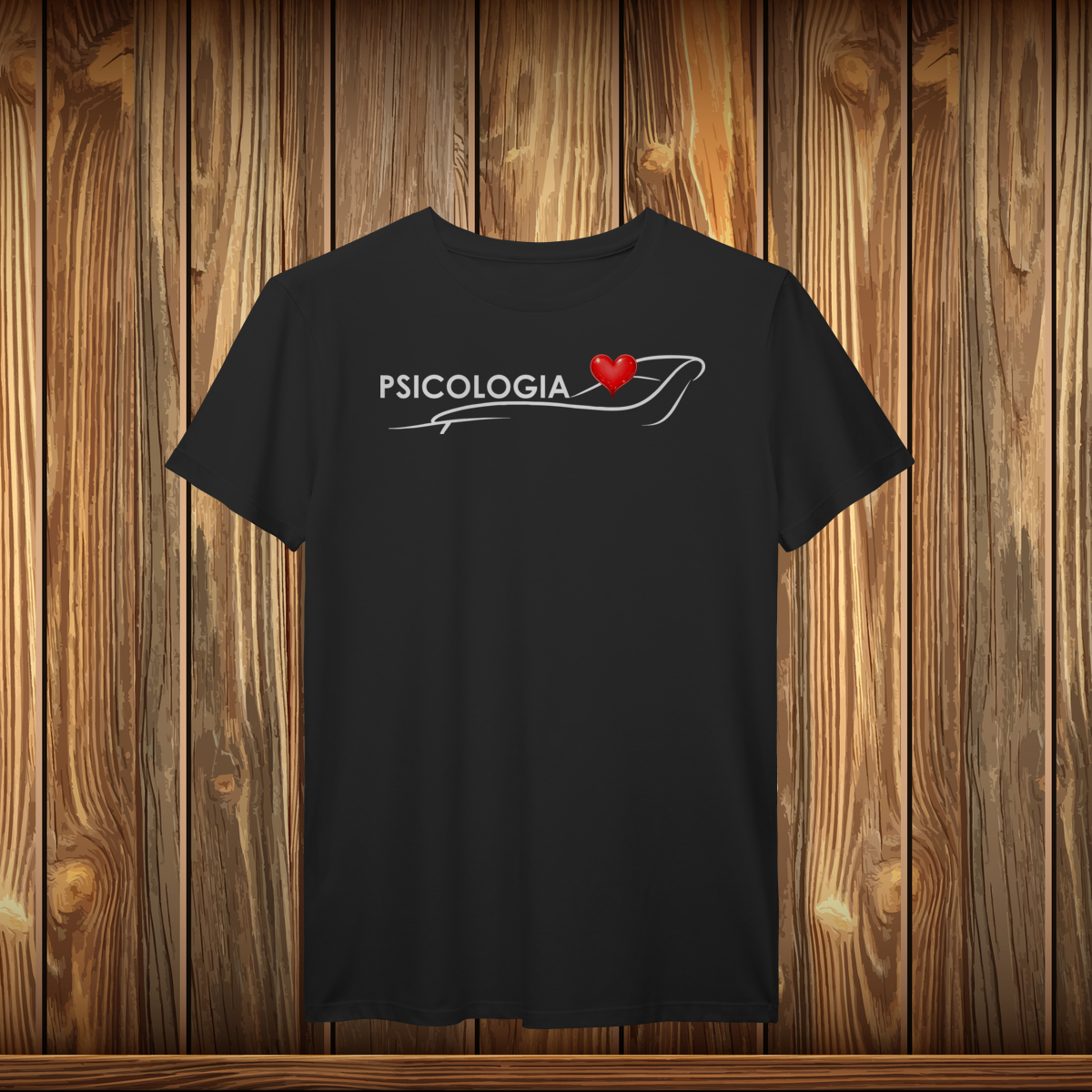 Nome do produto: T-Shirt Prime - PSICOLOGIA - LOVE