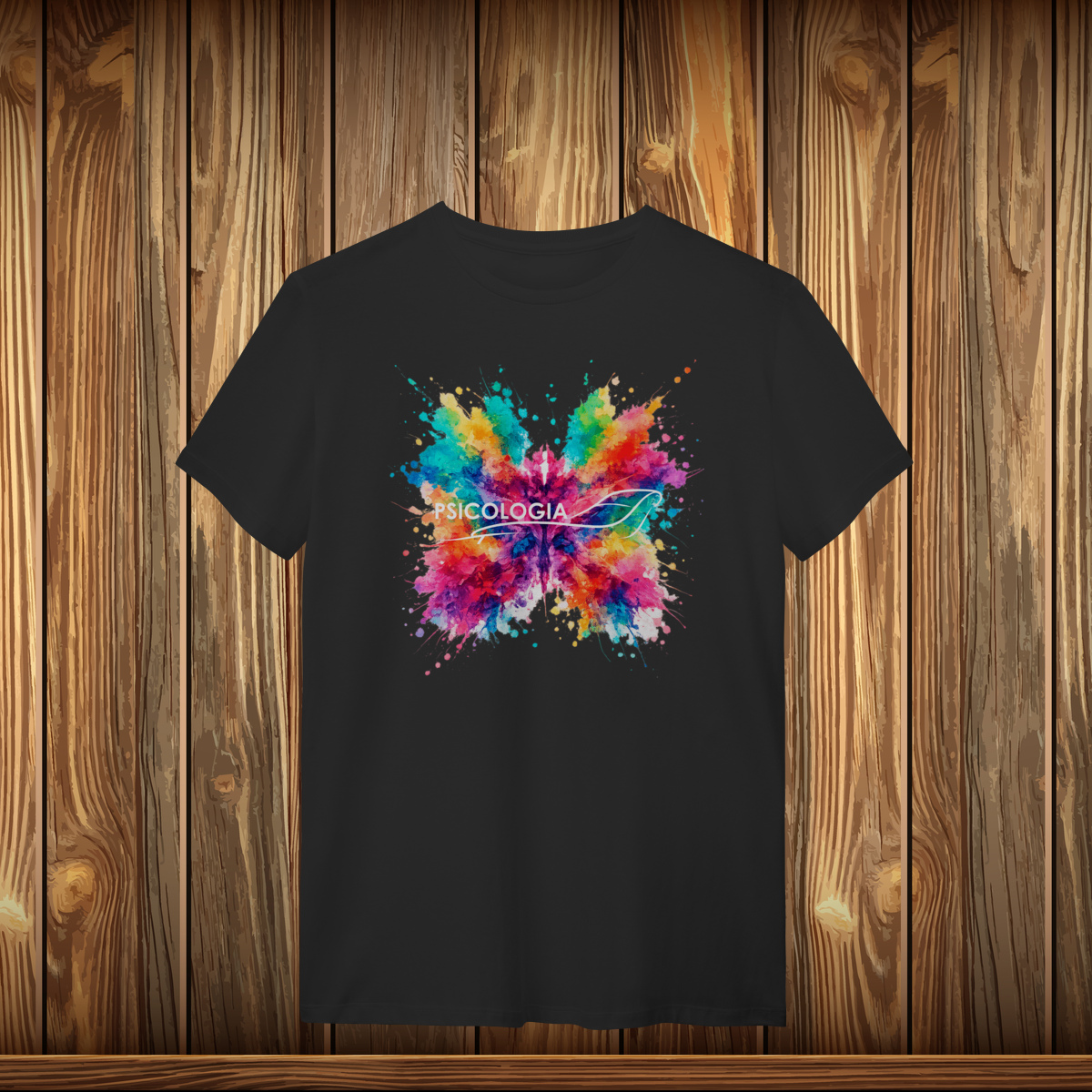 Nome do produto: T-Shirt Quality - PSICO COLORIDA