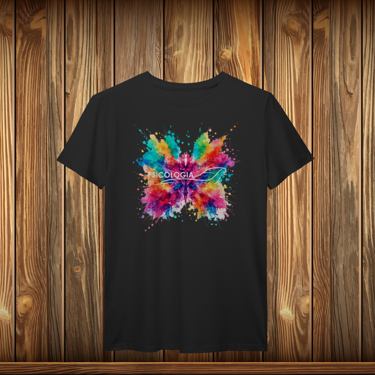 Nome do produto: T-Shirt Prime - PSICO COLORIDA