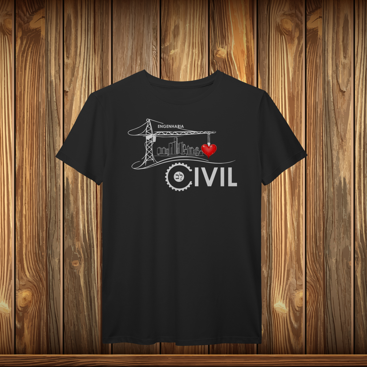 Nome do produto: T-Shirt Prime - CIVIL