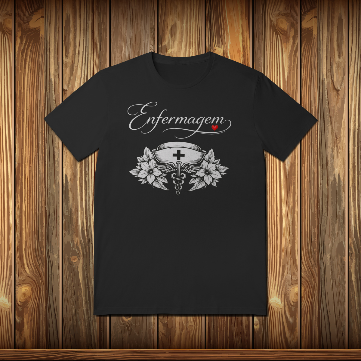 Nome do produto: T-Shirt Quality - ENFERMAGEM
