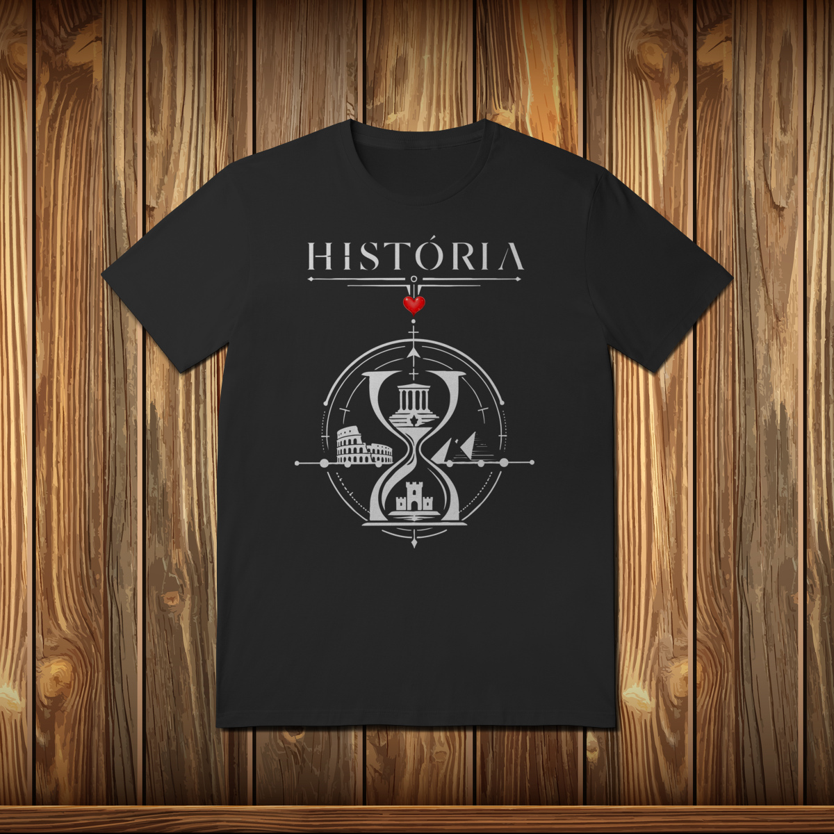 Nome do produto: T-Shirt Quality - HISTÓRIA