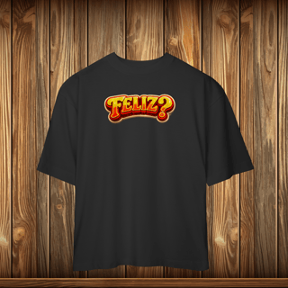 Nome do produto T-Shirt Oversized - FELIZ?