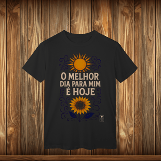 Nome do produto T-Shirt Classic - O MELHOR DIA