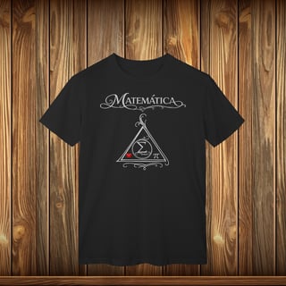 Nome do produto T-Shirt Classic - MATEMÁTICA
