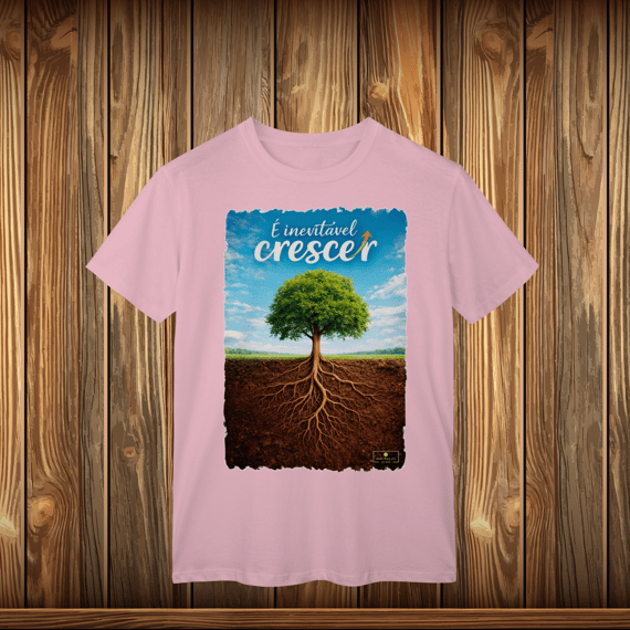T-Shirt Classic - É INEVITÁVEL CRESCER