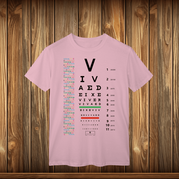 T-Shirt Classic - TESTE SUA VISÃO