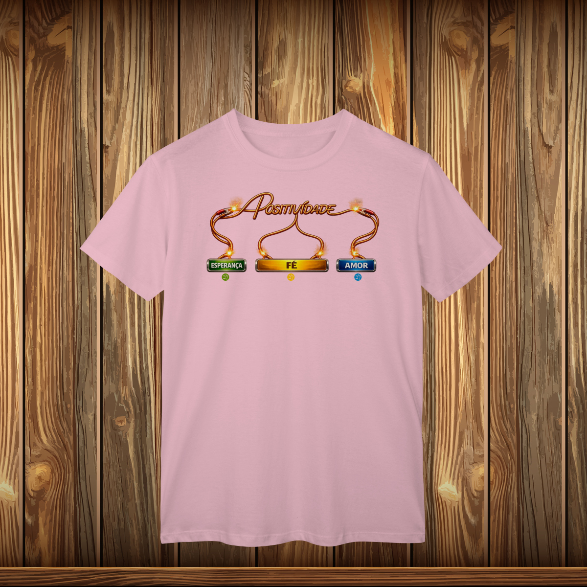 Nome do produto: T-Shirt Classic - POSITIVIDADE