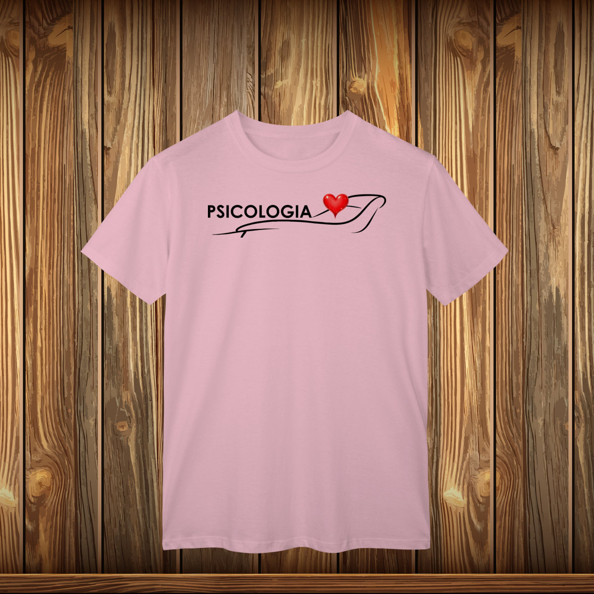 Nome do produto: T-Shirt Classic - PSICOLOGIA - LOVE