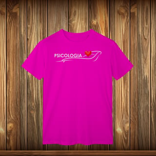 Nome do produto T-Shirt Classic - PSICOLOGIA - LOVE