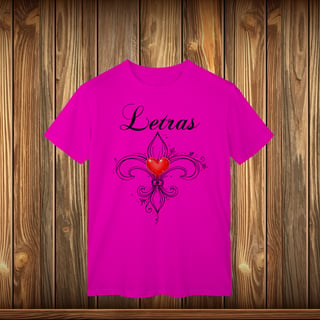 Nome do produto T-Shirt Classic - LETRAS - LOVE