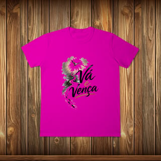 Nome do produto T-Shirt Classic - VÁ E VENÇA - Tema 3