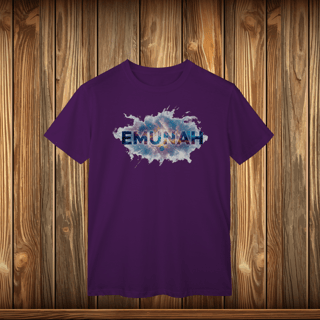 Nome do produto T-Shirt Classic - EMUNAH - NUVEM