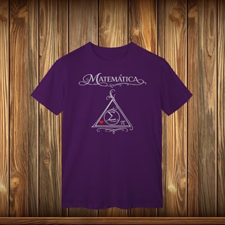 Nome do produto T-Shirt Classic - MATEMÁTICA