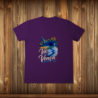 Nome do produto T-Shirt Classic - VÁ E VENÇA - Tema 2