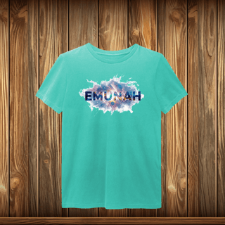Nome do produto T-Shirt Estonada - EMUNAH - NUVEM