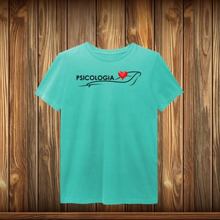 Nome do produto T-Shirt Estonada - PSICOLOGIA - LOVE