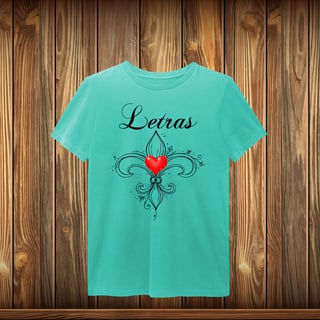 Nome do produto T-Shirt Estonada - LETRAS - LOVE
