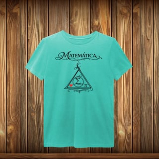 Nome do produto T-Shirt Estonada - MATEMÁTICA