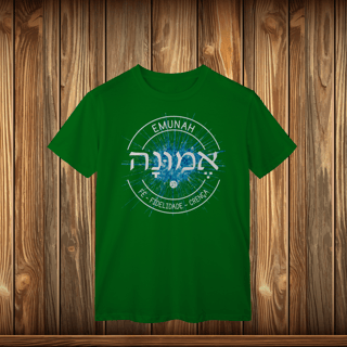 Nome do produto T-Shirt Classic - EMUNAH - LOGO