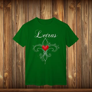 Nome do produto T-Shirt Classic - LETRAS - LOVE