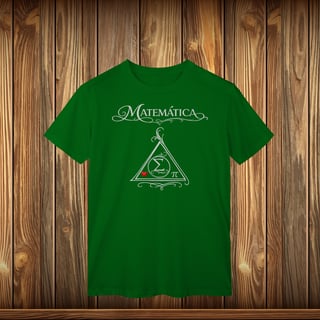 Nome do produto T-Shirt Classic - MATEMÁTICA
