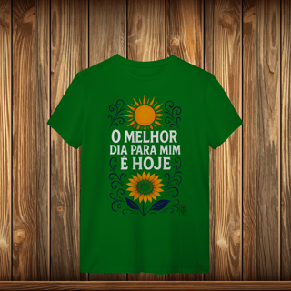 Nome do produto T-Shirt Quality - O Melhor Dia