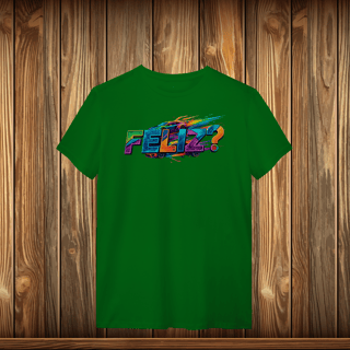 Nome do produto T-SHIRT CLASSIC - FELIZ (car)