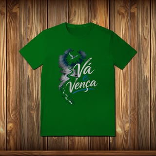Nome do produto T-Shirt Quality - VÁ E VENÇA - Tema 3