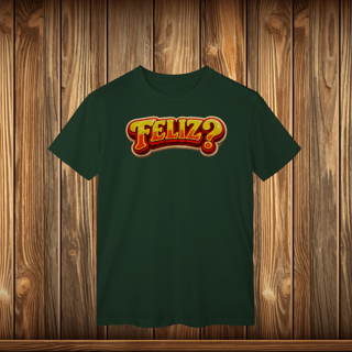 Nome do produto T-Shirt Classic - FELIZ?