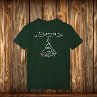 Nome do produto T-Shirt Classic - MATEMÁTICA