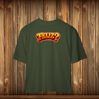 Nome do produto T-Shirt Oversized - FELIZ?