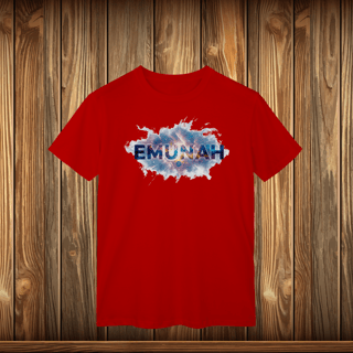 Nome do produto T-Shirt Classic - EMUNAH - NUVEM