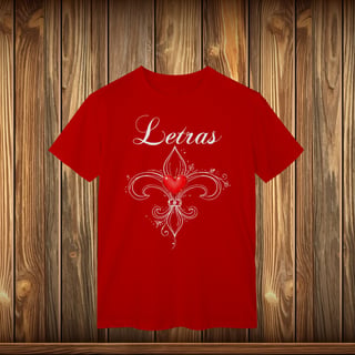 Nome do produto T-Shirt Classic - LETRAS - LOVE