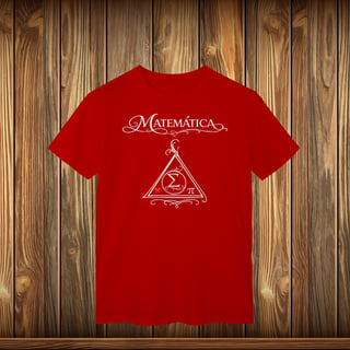 Nome do produto T-Shirt Classic - MATEMÁTICA