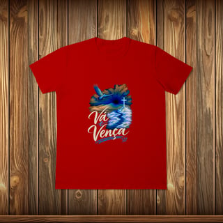 Nome do produto T-Shirt Classic - VÁ E VENÇA - Tema 2