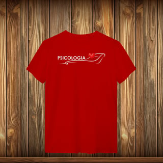 Nome do produto T-Shirt Quality - PSICOLOGIA - LOVE