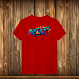 Nome do produto T-SHIRT CLASSIC - FELIZ (car)