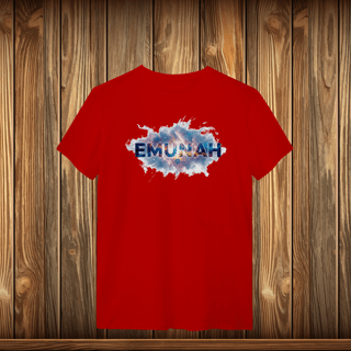 Nome do produto T-Shirt Quality - EMUNAH - NUVEM