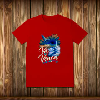 Nome do produto T-Shirt Quality - VÁ E VENÇA - Tema 2