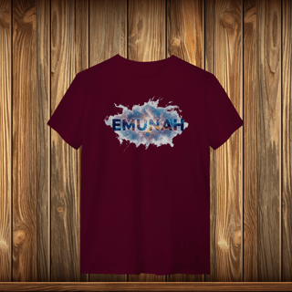 Nome do produto T-Shirt Quality - EMUNAH - NUVEM