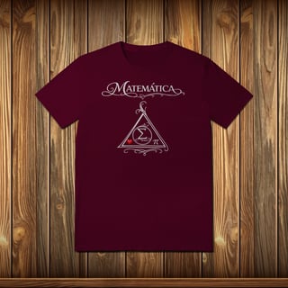 Nome do produto T-Shirt Quality - MATEMÁTICA