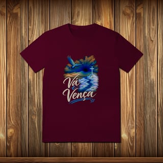 Nome do produto T-Shirt Quality - VÁ E VENÇA - Tema 2