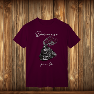 Nome do produto T-Shirt Classic - DEIXE ESSE TREM